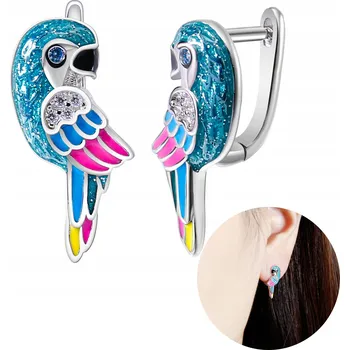 Náušnice STŘÍBRNÉ NÁUŠNICE STŘÍBRO O RYZOSTI 925 ANGLICKÉ