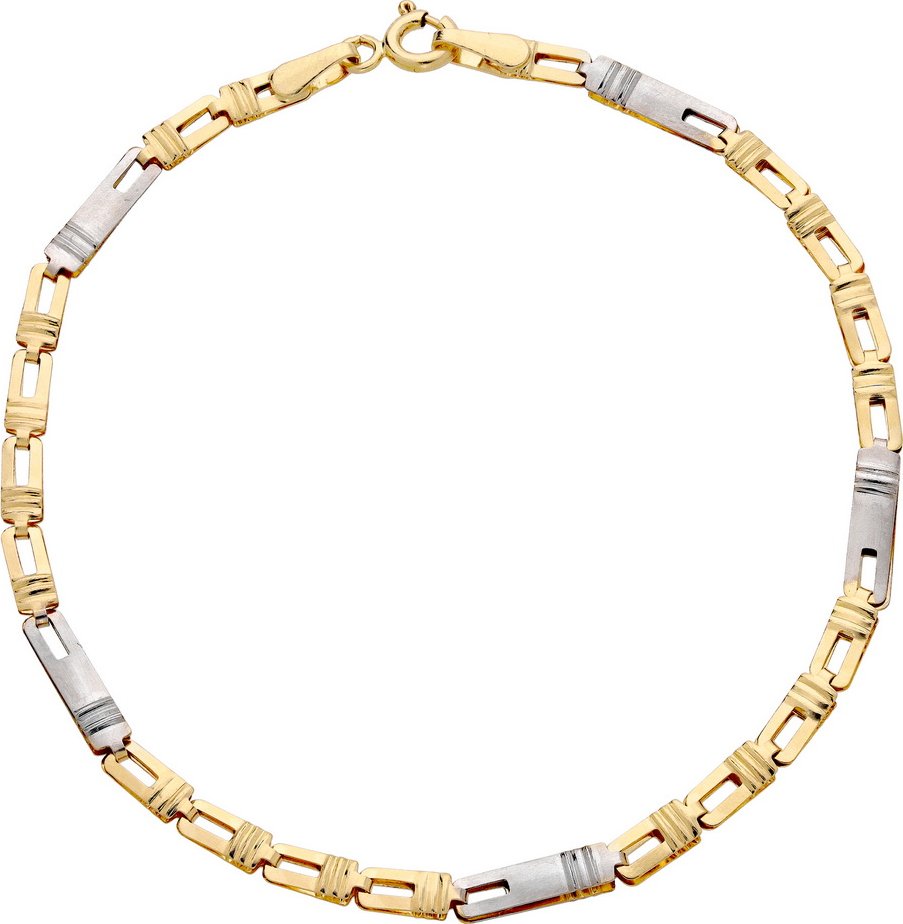 Zlaton Náramek z kombinovaného zlata vel.20 2.1g 000301601241