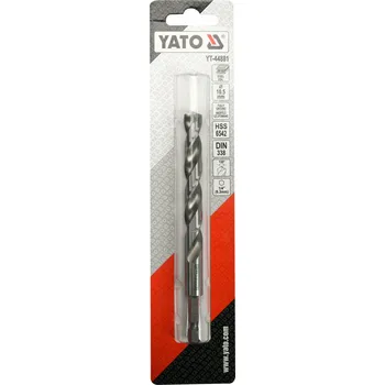 Vrták Yato vrták HSS na kov 10,5 mm šestihranná stopka profi