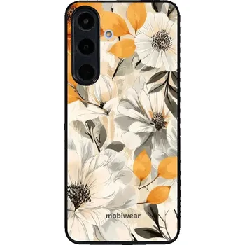 Pouzdro na mobilní telefon Lesklý kryt Mobiwear Glossy - Samsung Galaxy S25 FE - GP75G Podzimní květy (Prémiové lesklé pouzdro, obal, kryt Mobiwear Glossy na mobil Samsung Galaxy S25 FE - GP75G Podzimní květy, materiál Plast + TPU silikon - krytí po všech stranách, neošoupatelný)