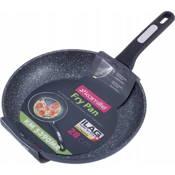 Pánev Tradiční pánev Kamille 28 cm s mramorovým povrchem