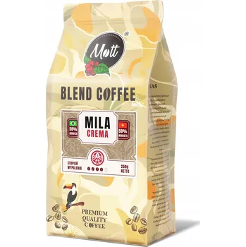 Káva Mott Coffee Mila Crema směs kávových Káva 250 g