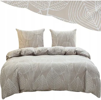 Povlečení Povlečení 160x200 Sada 3 dílná Listy Lístky Vzory