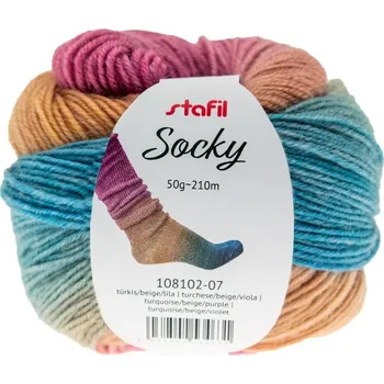 Příze Příze Stafil Socky modrofialová