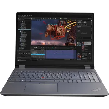 Notebook Lenovo ThinkPad P16 Gen 2 Intel® Core™ i7 i7-14700HX Mobilní pracovní stanice 40,6 cm (16") WQXGA 64 GB DDR5-SDRAM 1 TB SSD NVIDIA RTX 2000 Ada Wi-Fi 6E (802.11ax) Windows 11 Pro Anglický Šedá, Černá
