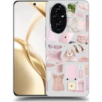 Pouzdro na mobilní telefon Picasee silikonový průhledný obal pro Honor 200 5G - Glam Babe