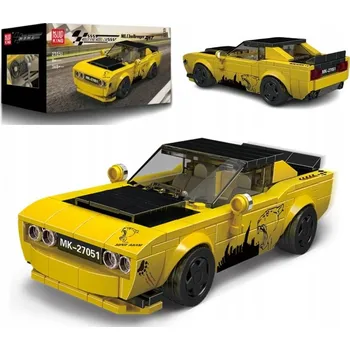 ostatní stavebnice DODGE CHALLENGER SRT STAVEBNICE SADA KOSTEK ZÁVODNÍ AUTO