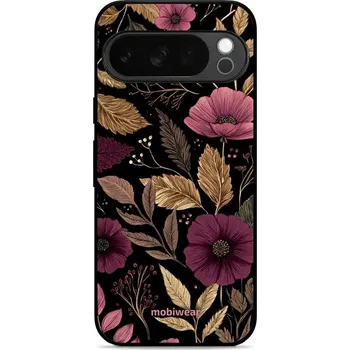 Pouzdro na mobilní telefon Lesklý kryt Mobiwear Glossy - Google Pixel 10 Pro - V170S Fialová kvítka (Prémiové lesklé pouzdro, obal, kryt Mobiwear Glossy na mobil Google Pixel 10 Pro - V170S Fialová kvítka, materiál Plast + TPU silikon - krytí po všech stranách, neošoupatelný potisk