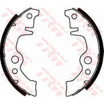Brzdová čelist Sada brzdových čelistí TRW GS8021