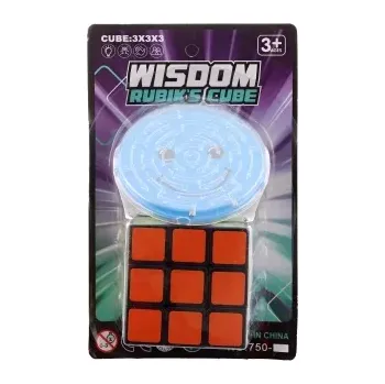 Hlavolam Skládací kostka a hlavolamové bludiště