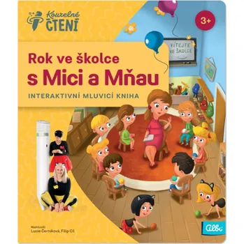 ALBI Kouzelné čtení Kniha interaktivní Rok ve školce s Mici a Mňau | 890021