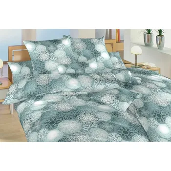 Bytový textil Bavlněné povlečení - Mandala mentol - na zip