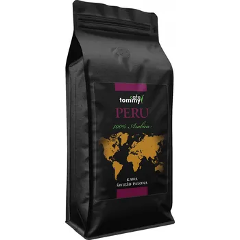 Káva Tommy Cafe Káva zrna 100% Arabica Peru 1 kg