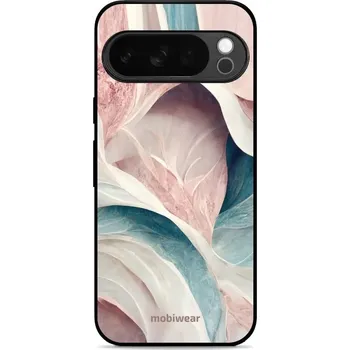Pouzdro na mobilní telefon Lesklý kryt Mobiwear Glossy - Google Pixel 10 Pro - G026G - Růžový a zelenkavý mramor (Prémiové lesklé pouzdro, obal, kryt Mobiwear Glossy na mobil Google Pixel 10 Pro - G026G - Růžový a zelenkavý mramor, materiál Plast + TPU silikon - krytí po všech)