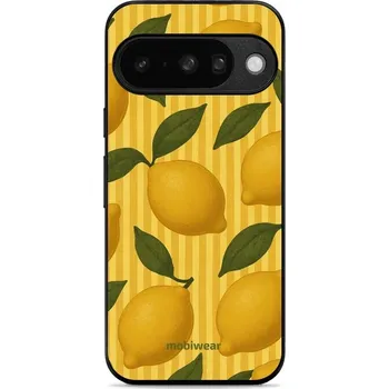 Pouzdro na mobilní telefon Lesklý kryt Mobiwear Glossy - Google Pixel 10 - GP81G Citrony (Prémiové lesklé pouzdro, obal, kryt Mobiwear Glossy na mobil Google Pixel 10 - GP81G Citrony, materiál Plast + TPU silikon - krytí po všech stranách, neošoupatelný potisk, tenké provedení,)