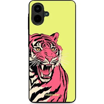 Pouzdro na mobilní telefon Lesklý kryt Mobiwear Glossy - Samsung Galaxy A07 - G051G Tygřík (Prémiové lesklé pouzdro, obal, kryt Mobiwear Glossy na mobil Samsung Galaxy A07 - G051G Tygřík, materiál Plast + TPU silikon - krytí po všech stranách, neošoupatelný potisk, tenké provedení,