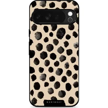 Pouzdro na mobilní telefon Lesklý kryt Mobiwear Glossy - Google Pixel 10 Pro XL - GA50G Černé puntíky (Prémiové lesklé pouzdro, obal, kryt Mobiwear Glossy na mobil Google Pixel 10 Pro XL - GA50G Černé puntíky, materiál Plast + TPU silikon - krytí po všech stranách, neošoupatelný)