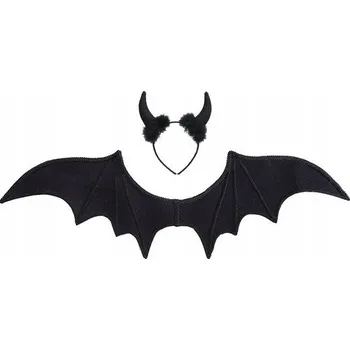 Karnevalový kostým Kostým čertice Widmann černý, 2 díly