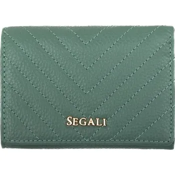 Peněženka Malá peněženka kožená SEGALI 50514 světle zelená