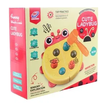 Hračka pro nejmenší Zatloukačka beruška pro děti