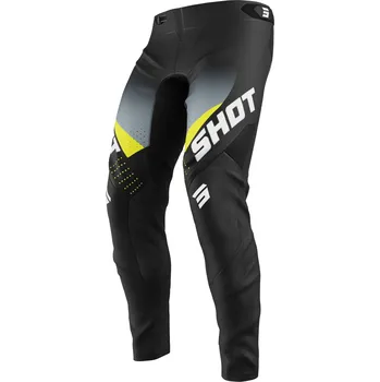Moto kalhoty Motokrosové kalhoty Shot Aerolite HVA 26 černo-šedé 38