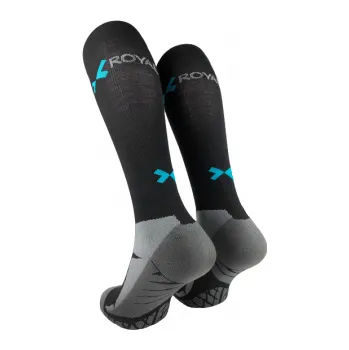 Pánské ponožky ROYAL BAY Merino kompresní podkolenky černé 9999 - velikost 45-47/C3