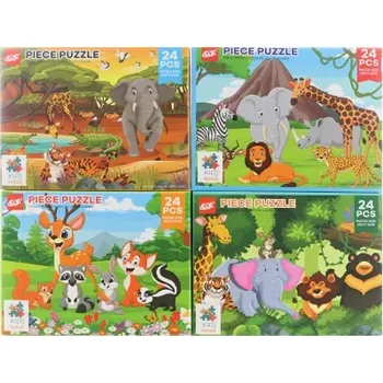 Puzzle Puzzle zvířátka 24 dílků