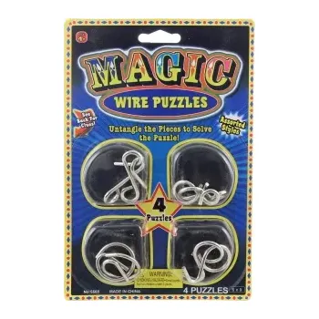 Hlavolam Kovový hlavolam – sada malých hlavolamů