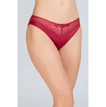 Vova krajkové klasické kalhotky červené - VOVBIKR/Tmavě červená / XL VOV2B002