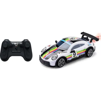 RC model auta WIKY Auto 9 Champion svítící dýmící RC na dálkové ovládání 19 cm