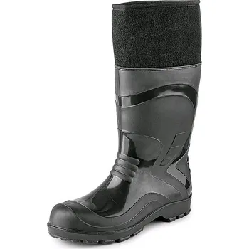 Pánské holínky BRUNO holínky gumofilcové černé 42 Varianta: BRUNO holínky gumofilcové černé 46