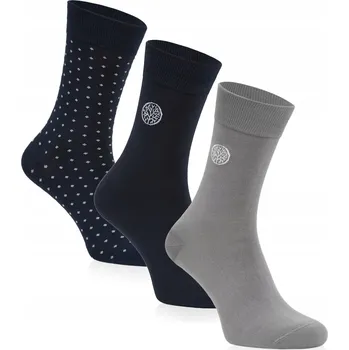 Pánské ponožky Betlewski Ponožky BSM-03 vícebarevné, velikost 43-46