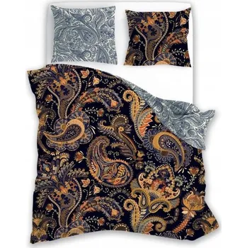 Povlečení EXKLUZIVNÍ POVLEČENÍ BAVLNĚNÉ POVLEČENÍ BOHO ORIENT S FOTOTISKEM, SATÉNOVÁ VAZBA, 160x200 cm