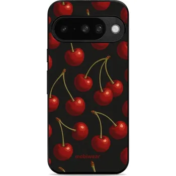 Pouzdro na mobilní telefon Lesklý kryt Mobiwear Glossy - Google Pixel 10 - GP83G Třešně (Prémiové lesklé pouzdro, obal, kryt Mobiwear Glossy na mobil Google Pixel 10 - GP83G Třešně, materiál Plast + TPU silikon - krytí po všech stranách, neošoupatelný potisk, tenké provedení, možno