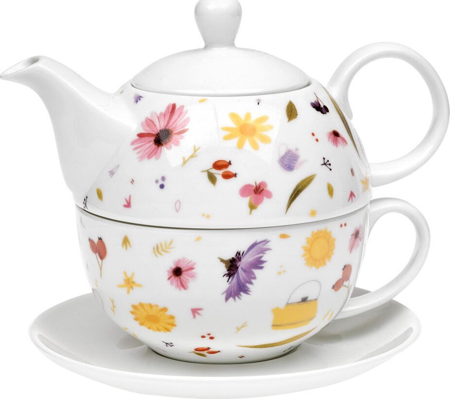 Česká louka – fine bone china tea for one
