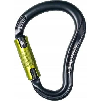 karabina Karabina Ocun Harpy Twist stříbro-zelená 1 ks