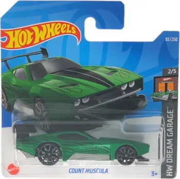 auto na autodráhu Hot Wheels Count Muscula Green