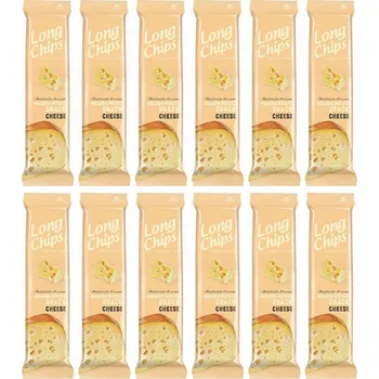 Chips LONG CHIPS Bramborové chipsy s příchutí sýrového sýra 75 g