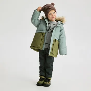 Chlapecké kalhoty Reserved - Kalhoty se zateplením - tmavě šedá - 059FO-90M - 059FO-90M-110