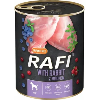 Krmivo pro psa Vlhké krmivo pro psa Rafi s králíkem 800g
