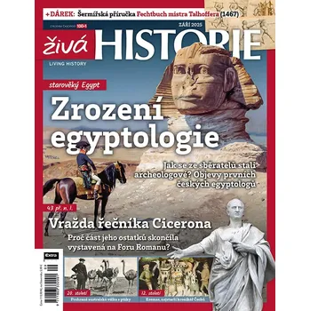 Časopis Živá historie 9/2025 - Zrození egyptologie