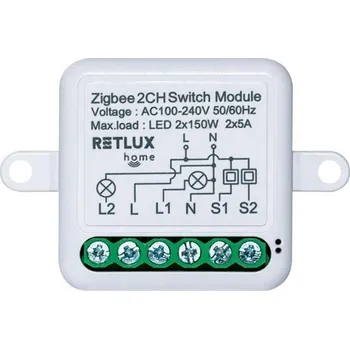 Centrální jednotka pro chytrou domácnost Smart Switch RETLUX RSH 306 ZigBee