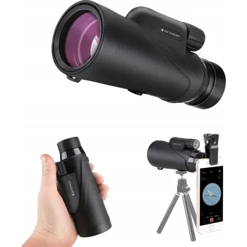 Dalekohled Monokulární dalekohled K&F ZOOM 8x 42mm BaK4 IP65 + Pouzdro Stativ Držák na Telefon