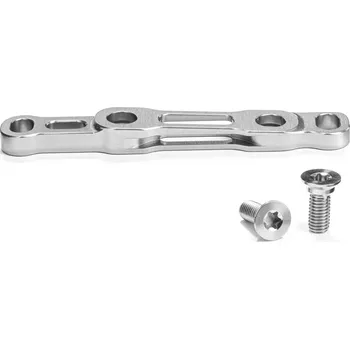 Brzda na kolo absoluteBLACK Přední adaptér silniční absoluteBlack 140/160 pro Sram + titanové šrouby