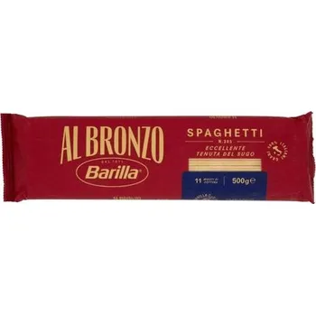 Příloha Barilla spaghetti sušené bezvaječné těstoviny al bronzo 500g