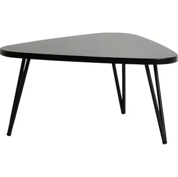 Konferenční stolek Konferenční stolek Adesso 68 cm z masivu černý