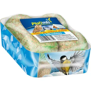 Krmivo pro ptáka Lojové koule s bílkovinou 4 ks x 90 g