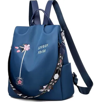 J&W Dámský městský batoh Ennoc tmavě modrá Univerzální