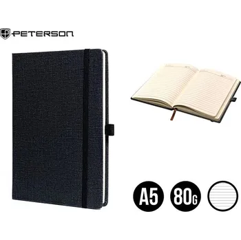Diář Peterson Notes Snunest černá One size
