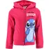 Dívčí mikina Dívčí mikina Lilo a Stitch 10156 malinová